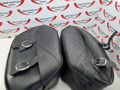 Saddle Bag Harley Davidson Sportster Leather Saddle Bags Quick