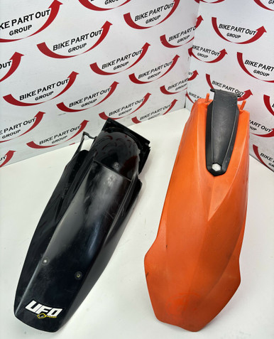 KTM 450 EXC 2008-2013 Orange Polisport Front Fender Mudguard EXC450