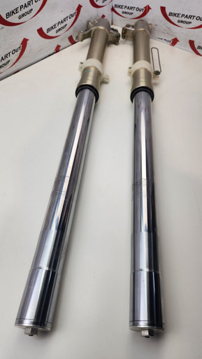 Forks Suzuki DRZ400 DRZ 400 E 51104-29F00 - Bike Part Out