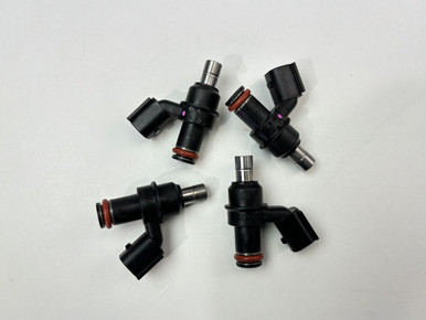 なページ OEM Secondary top feed fuel injectors x4 Kawasaki Ninja ZX6R ZX600