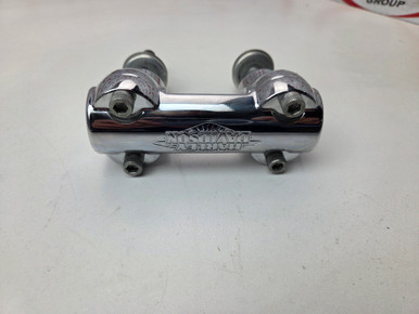 OEM Risers bar clamps Harley Davidson Softail 2in rise 1in dia 07