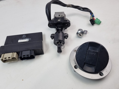 Coded lock key set ignition switch cdi fuel cap Suzuki