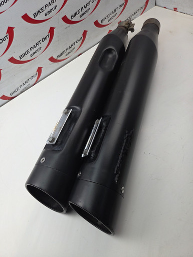 Screamin Eagle Street cannon Slip on Mufflers Harley Davidson M8 tourer ...