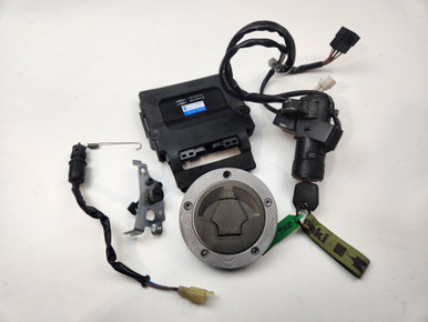 Ignition Lock Key CDI Set Kawasaki Ninja ZX6R ZX600 05-20