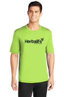 Men Performance New Logo Shirt / Green