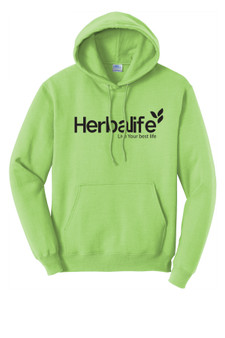 Hoodie Lime Green Color