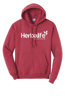 Hoodie Heather Red Color