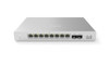 MS120-8LP-HW | Cisco Meraki MS120 Compact Access Switch, 8 Ports PoE, 67w, 1Gbe Fixed Uplinks | New