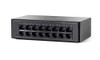 SF110D-16-NA | Cisco SF110D-16 Unmanaged Small Business Switch, 16 Port 10/100 Desktop | New