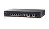 SG350-10-K9-NA | Cisco Small Business SG350-10 Managed Switch, 8 Gigabit Ehternet and 2 Gigabit SFP Combo Ports | New