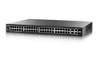 SG350-52MP-K9-NA | Cisco Small Business SG350-52P Managed Switch, 48 Gigabit with 2 Gigabit SFP Combo & 2 SFP Ports, 375w PoE | New