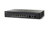 SF352-08P-K9-NA | Cisco Small Business SF352-08P Managed Switch, 8 10/100 and 2 Gigabit SFP Combo Ports, 62w PoE | New