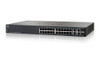 SRW2024-K9-NA | Cisco Small Business SG300-28 Managed Switch, 26 Gigabit/2 Combo Mini GBIC Ports | New