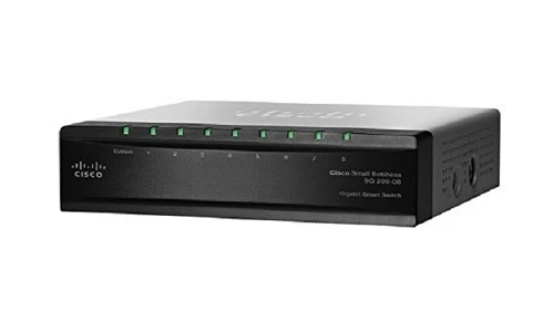 SLM2008T-NA | Cisco SG200-08 Small Business Smart Switch, 8 Port Gigabit | Refurbished