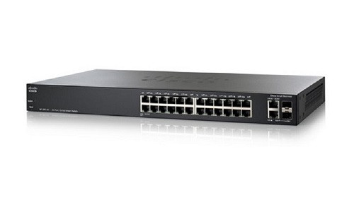SLM224GT-NA | Cisco SF200-24 Small Business Smart Switch, 24 Port 10/100 | Refurbished