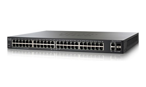 SLM248GT-NA | Cisco SF200-48 Small Business Smart Switch, 48 Port 10/100 | Refurbished