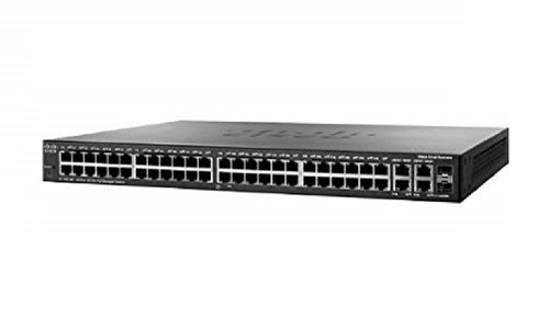 SRW248G4P-K9-NA | Cisco Small Business SF300-48 Managed Switch, 48 Port 10/100 w/Gigabit Uplinks, 375w PoE | New