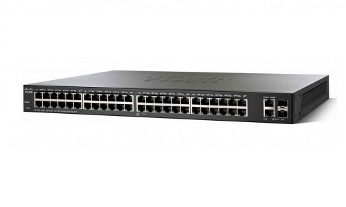 SF220-48P-K9-NA | Cisco SF220-48P Small Business Smart Switch, 48 Port 10/100, PoE | New