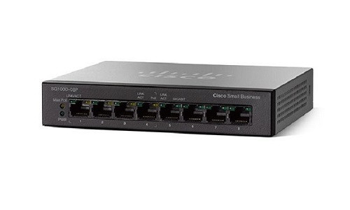 SG110D-08-NA | Cisco SG110D-08 Unmanaged Small Business Switch, 8 Port Gigabit | New