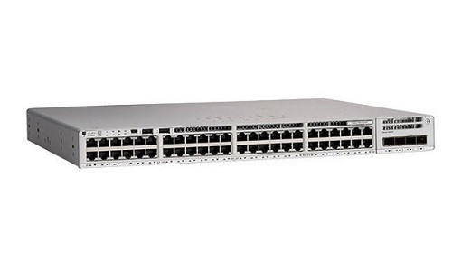 C9200L-48PXG-2Y-A | Cisco Catalyst 9200L Switch 48 Port PoE+ (40 1Gig/8 mGig), 2x25G Fixed Uplinks, Network Advantage | Refurbished