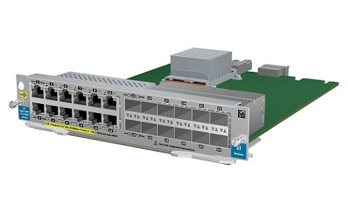 J9637A | HPE GbE RJ45 PoE+/SFP v2 zl Expansion Module, 24 Port | New