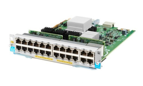 J9991A | HPE Aruba 5400R 20x1000Base-T PoE+ / 4x10GBase-T PoE+ MACsec v3 zl2 Expansion Module, 24-port | Refurbished