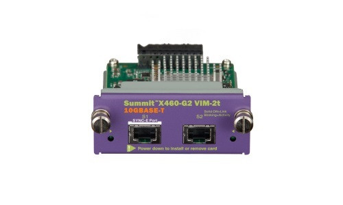 16712T | Extreme Networks X460-G2 VIM-2t-TAA Virtual Interface Module, TAA-10GBase-T | Refurbished