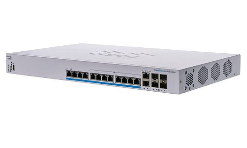 CBS350-12NP-4X-NA Cisco Business 350 Managed Switch, 12 PoE+ Ports, 375w PoE Budget, w/10Gb Combo Uplink - New