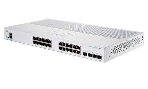 CBS350-24T-4G-NA Cisco Business 350 Managed Switch, 24 GbE Port, w/SFP Uplink - New