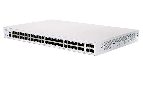 CBS350-48T-4G-NA Cisco Business 350 Managed Switch, 48 GbE Port, w/SFP Uplink - Refurbished