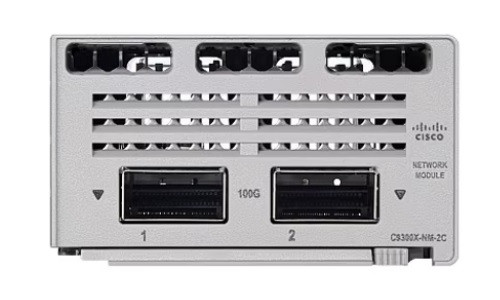 C9300X-NM-2C | Cisco Catalyst 9300X Network Module, 2x100G/40G Dual Rate QSFP Ports | New