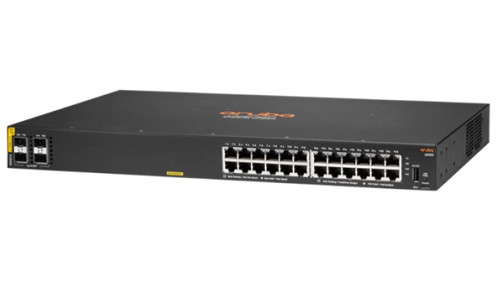 R8N87A | HPE Aruba 6000 24G Class4 PoE 4SFP 370W Switch | New