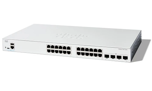 C1200-24T-4X | Cisco Catalyst 1200 Switch, 24 Ports, 10G Uplinks | New