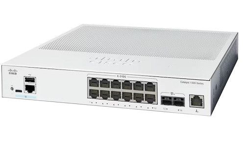 C1300-12XS | Cisco Catalyst 1300 Switch, 10 Port 10G SFP+, 2x10G Combo Uplinks | New