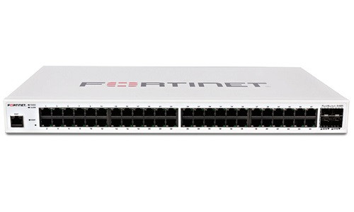 FS-248D | Fortinet FortiSwitch 248D Switch, 48 Port GE RJ45, 4x GE SFP Uplink | New