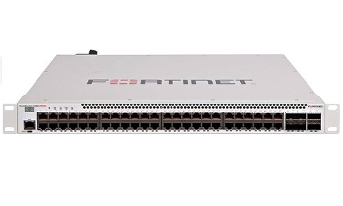FS-548D-FPOE | Fortinet FortiSwitch 548D Switch, 48 Port GE RJ45 PoE+, 4x 10GE SFP+/2x 40GE QSFP+ Uplink | Refurbished