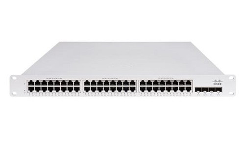 MS150-48FP-4G | Cisco Meraki MS150 Stackable Switch, 48 Port PoE+ 1Gbe RJ45, 1G SFP Uplink, 740w | New