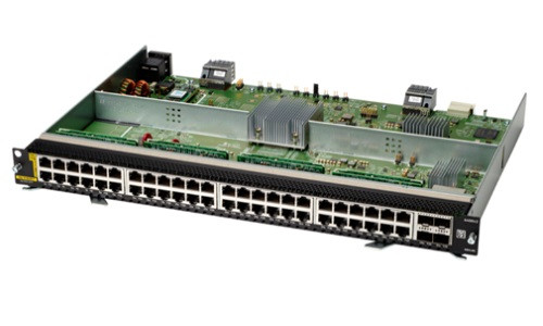 R0X40C | HPE Aruba 6400 48p 1GbE Class 6 PoE and 4p SFP56 v2 Module | Refurbished