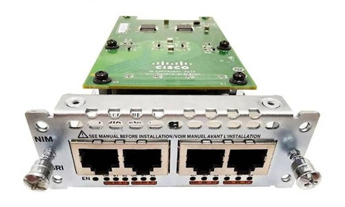 NIM-4BRI-S/T | Cisco ISDN BRI S/T network interface module, 4 Port | Refurbished