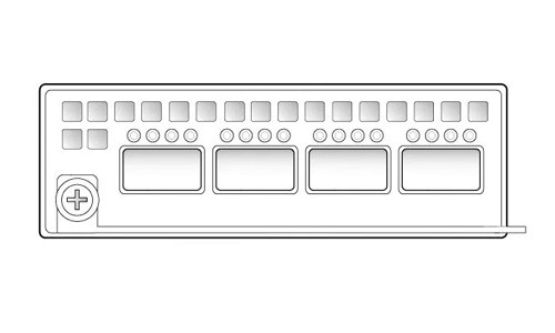 FPR4K-NM-4X40G | Cisco Firepower 4100 40G QSFP+ Network Module, 4 Port | Refurbished
