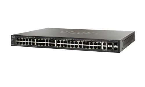 SF350-48-K9-NA | Cisco Small Business SF350-48 Managed Switch, 48 10/100 with 2 Gigabit SFP Combo & 2 SFP Ports | Refurbished