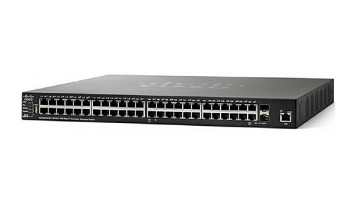SG550X-48-K9-NA | Cisco SG550X-48 Stackable Managed Switch, 48 Gigabit and 4 10Gig Ethernet Ports | Refurbished