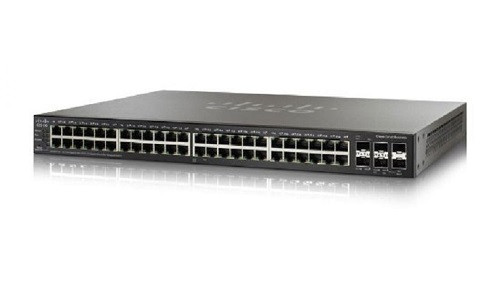 SG500X-48MP-K9-NA | Cisco SG500X-48MPP Stackable Managed Switch, 48 Gigabit and 4 10Gig Ethernet SFP+ Ports, 740 PoE | New