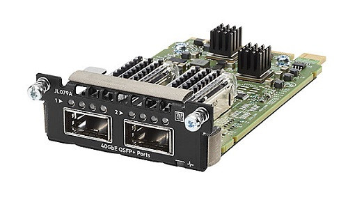 JL079A | HP Aruba 3810M QSFP+ 40GbE Expansion Module, 2-port | New