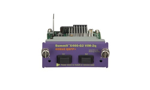 16710T | Extreme Networks X460-G2 VIM-2q-TAA Virtual Interface Module, TAA-40GBase-X | Refurbished