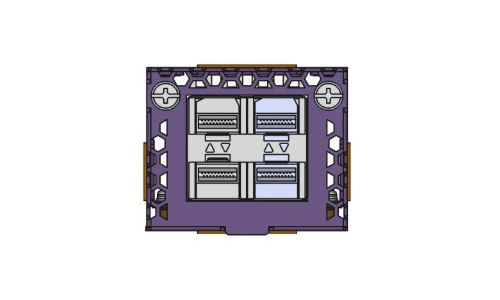 VIM5-4XE | Extreme Networks X465 SFP+ LRM/ MACsec Expansion Module | New