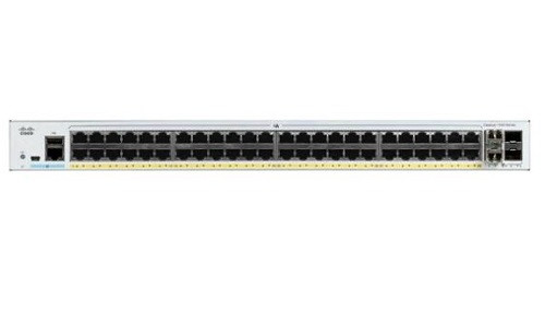 C1000-48P-4G-L | Cisco Catalyst 1000 Switch, 48 Ports PoE+, 370w, 1G Uplinks | Refurbished