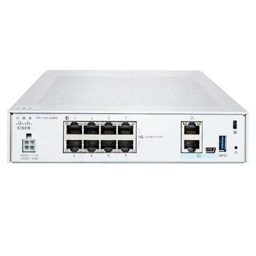 FPR1010-NGFW-K9 | Cisco Firepower 1010 Appliance with Firepower Threat Defense, 75 VPN | Refurbished