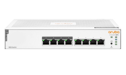 JL811A | HPE Instant On 1830 8p Gigabit CL4 PoE 65W Switch | Refurbished