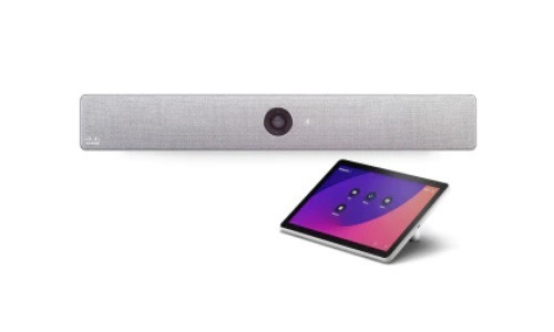 CS-BAR-NR-K9++ Cisco Webex Room Bar Collaboration Endpoint, w/Table Stand Navigator, TAA No Radio, First Light Grey - Refurbished